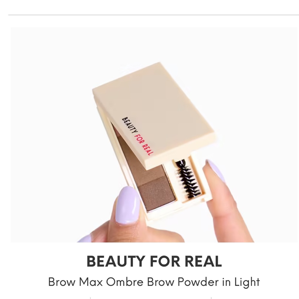 Beauty for Real Brow Max Ombré Brow Powder in Light